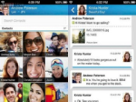 Application of sending BBM message is installed in LG phones
