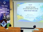 Reducing emissions in agricultural and fisheries production, moving towards green development. 